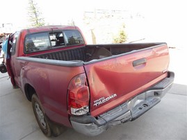 2008 Toyota Tacoma Burgundy Extended Cab 2.7L AT 2WD #Z24679